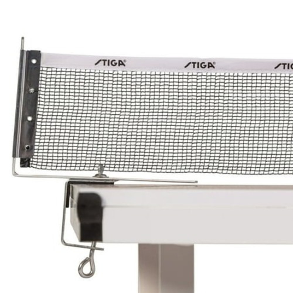 STIGA 72 inch Table Tennis Net and Post Set - White